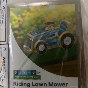 Lowe’s DIY-U kids Workshop Riding Lawn Mower Toy